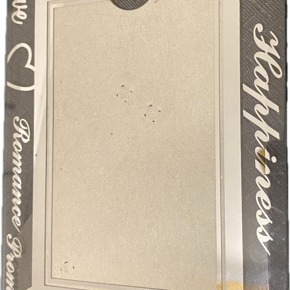 Silver Picture Frame- Romantic Gesture Notations